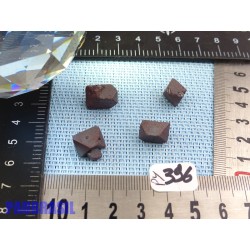 4 Magnétites octaédriques de 12g les 4