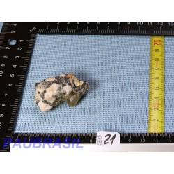 Cerusite + galene brute du Maroc 65g