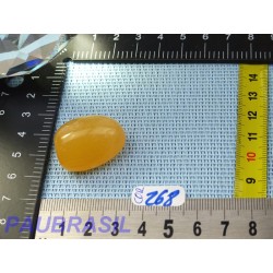 Calcite Orange Pierre Roulée 16gr