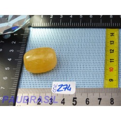 Calcite Orange Q Extra Pierre Roulée 19gr