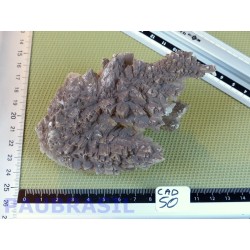 Calcite noire brute de 305gr du Mexique
