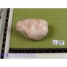 Morganite (béryl rose) en pierre semi roulée 62g