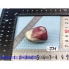Thulite - zoïsite rouge en pierre roulée jumbo Q Extra 49g