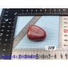 Thulite - zoïsite rouge en pierre roulée jumbo Q Extra 40gr50