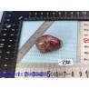 Thulite - zoïsite rouge en pierre roulée jumbo Q Extra 39g