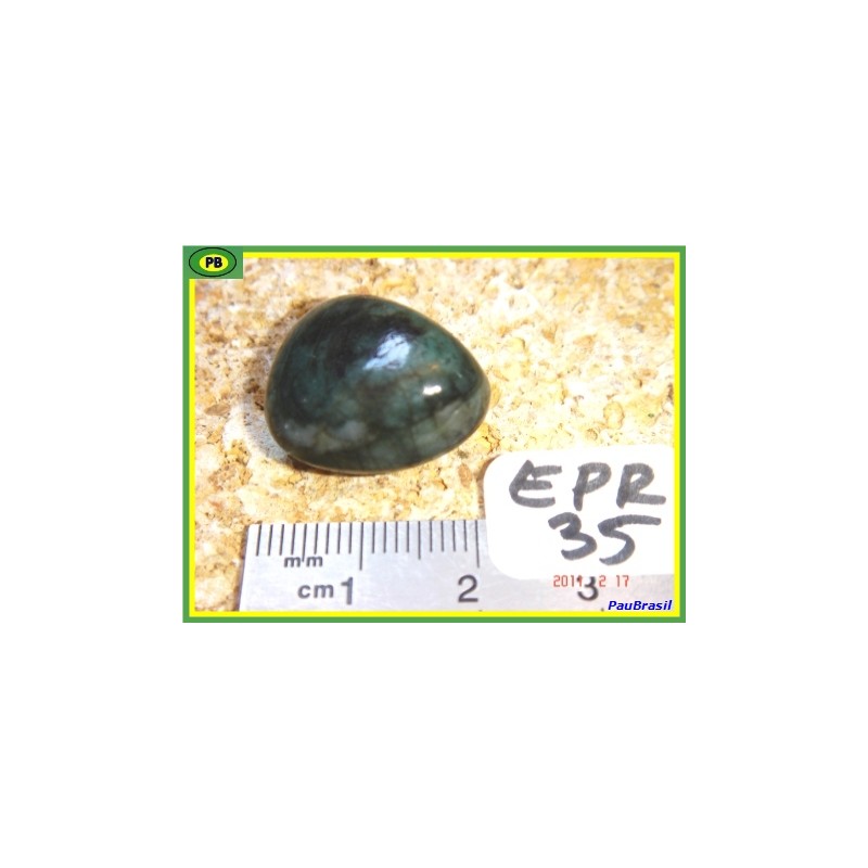 Emeraude en Pierre Roulée Q Extra Brésil 6gr