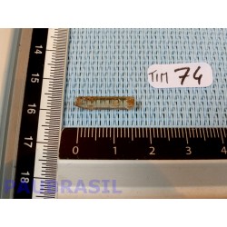 Topaze impériale de 0g40 du Brésil Q Extra