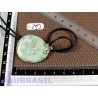 Pendentif Rubis sur Fuchsite mini pierre plate 10gr