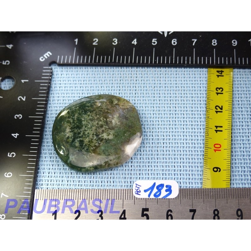 Agate Mousse en Pierre Plate 24g
