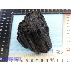 Tourmaline Noire Fibreuse Pierre Brute Bresil 425g Q Extra