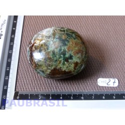 Chrysoprase de Madagascar Q Extra en galet poli 129gr
