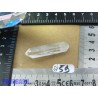 Pointe biterminée en cristal de roche Q Extra  pour lithothérapie 7g
