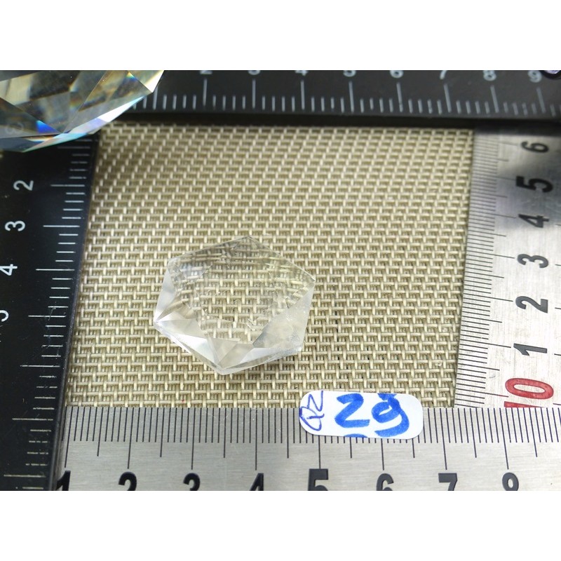 Sceau de Salomon en cristal de roche 8g50 Q Extra