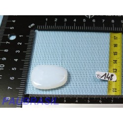 Opale Blanche Commune d'Australie mini pierre plate 8g