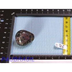 Grenat biotite en pierre roulée de 23g de Madagascar
