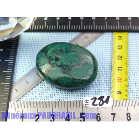 Malachite en pierre polie de 60gr Q Extra