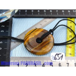 Pi Donut Oeil de tigre Q Extra de 4 cm