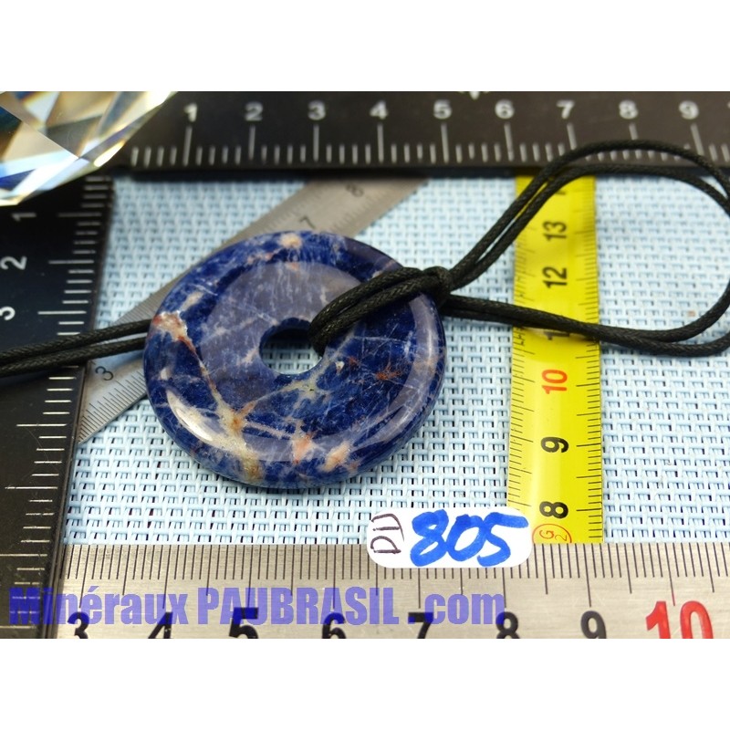 Pi Donut Sodalite ou Ackmanite Q Extra 4cm
