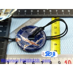 Pi Donut Sodalite ou Ackmanite Q Extra 4cm