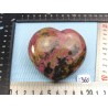 Coeur en Rhodonite 360gr50