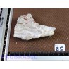 Réalgar sur ulexite brute de 92gr