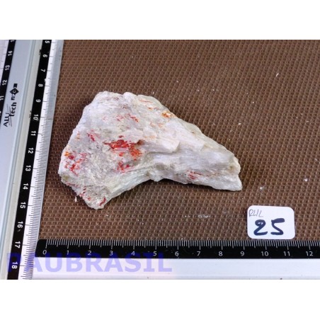 Réalgar sur ulexite brute de 92gr