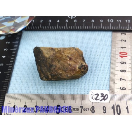 Eudialite - eudialyte de Suède en pierre brute 93gr rare