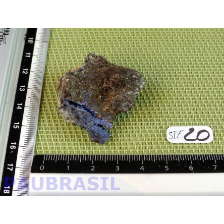 Phosphosidérite, strengite et keckite brute de 23g do Portugal Qualité moyenne