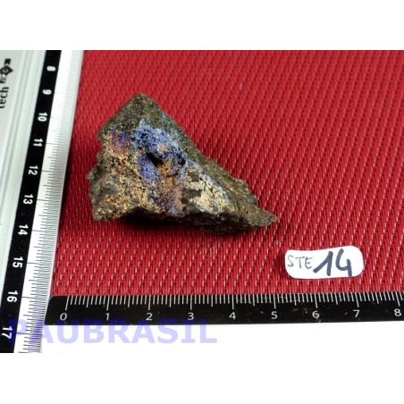 Phosphosidérite, strengite et keckite brute de 38g do Portugal