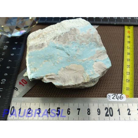 Turquoise de Madagascar en Pierre Brute non traitée 358gr Rare Turquoise de Madagascar en Pierre Brute non traitée 358gr Rare