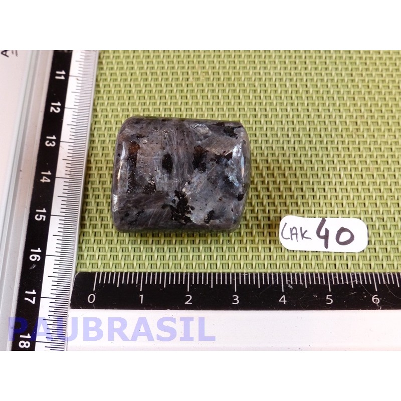 Larvikite pierre roulée de 24gr Q Extra