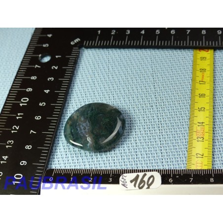Agate Mousse en Pierre Plate Mini 13gr