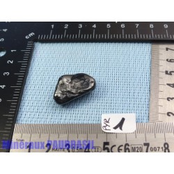 Pyrolusite - Polianite en Pierre semi Roulée 9gr50 Rare