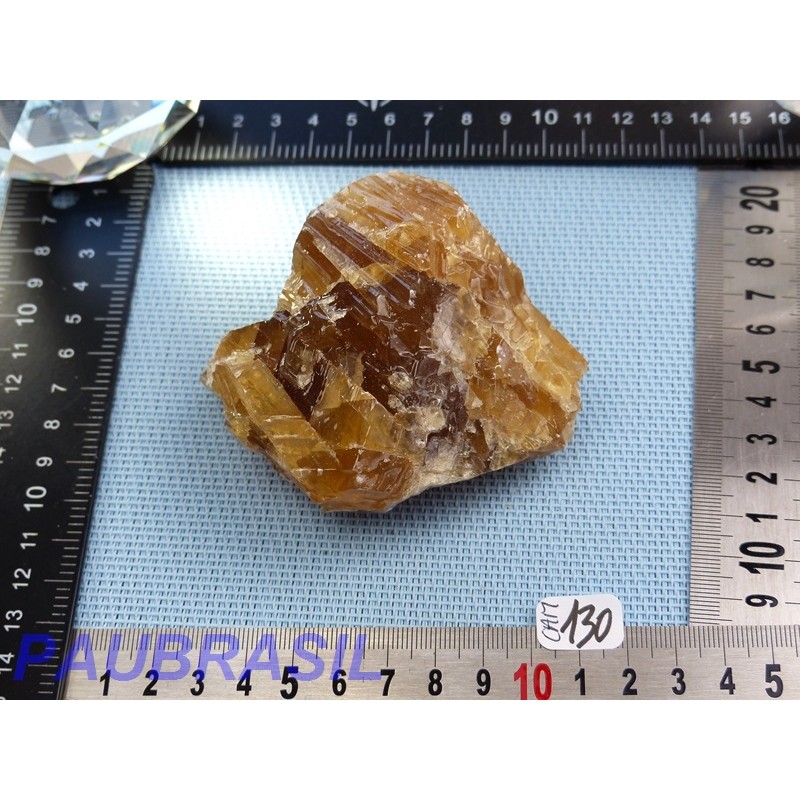 Calcite Miel Brute 331g