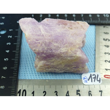 Kunzite rose en pierre brute 167gr