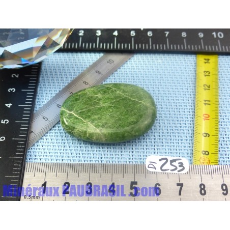 Diopside - Chrome diopside pierre plate 30g
