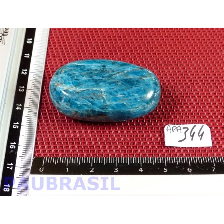 Apatite Bleue en savonnette polie Q Extra 53gr Apatite Bleue en savonnette polie Q Extra 53gr