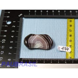 Agate Botswana en Pierre Roulée 19gr