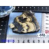 Sphalerite sur Marcassite - Schalenblende tranche polie Q Extra 98gr50
