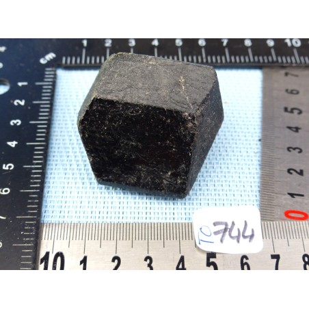 Tourmaline Noire Schorl Inde en Pierre Brute Biterminée Q Extra 126gr50 Tourmaline Noire Schorl Inde en Pierre Brute Biterminée Q Extra 126gr50