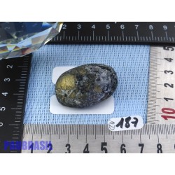 Covellite - Covelline en pierre semi roulée du Pérou 29g