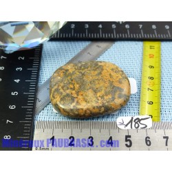 Jaspe leopard en pierre plate de 33gr