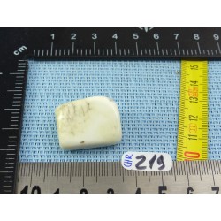 Chrysoprase Citron en pierre roulée de 14gr