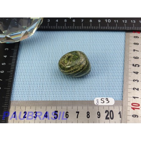 Chrysotile Q Extra pierre roulée 31g Chrysotile Q Extra pierre roulée 31g