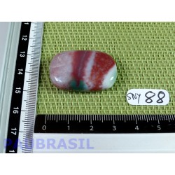 Sardonyx en pierre plate rectangulaire Q Extra 10g