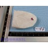 Spinelle rouge brut sur calcite 38gr40 Vietnam