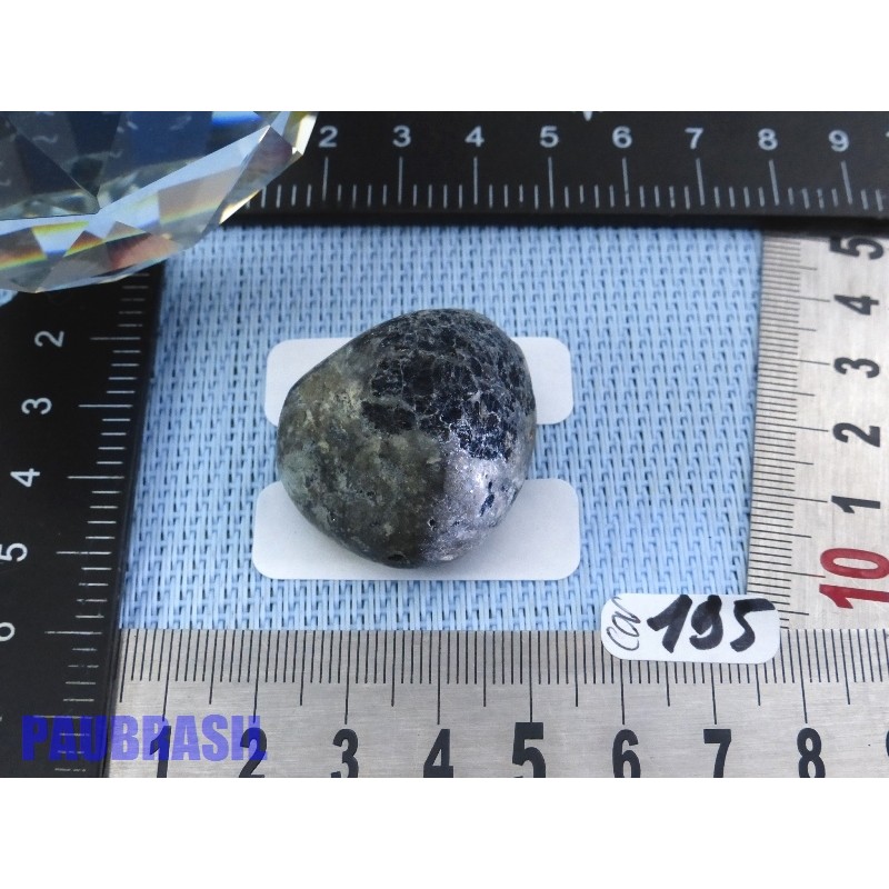 Covellite - Covelline en pierre semi roulée du Pérou 28g