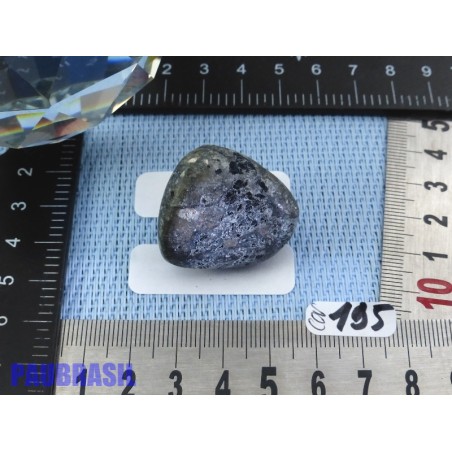 Covellite - Covelline en pierre semi roulée du Pérou 28g