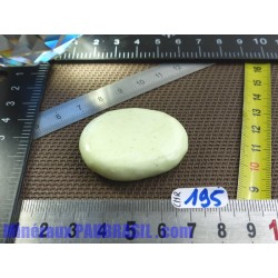 Chrysoprase Citron en  pierre plate de 26g
