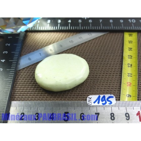 Chrysoprase Citron en  pierre plate de 26g